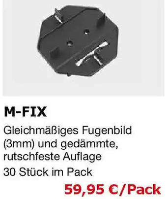 i&M Bauzentrum M-FIX Angebot