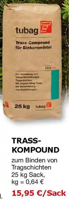 i&M Bauzentrum Tubag trass kompound Angebot