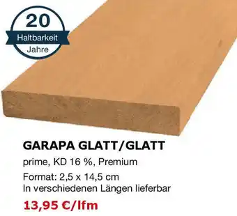 i&M Bauzentrum Garapa glatt/glatt Angebot