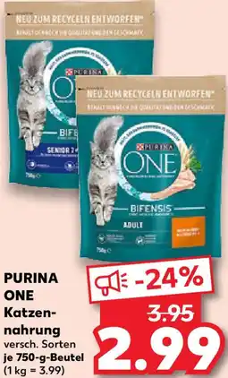 Kaufland PURINA ONE Katzennahrung Angebot