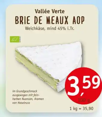Erdkorn Biomarkt Vallée verte brie de meaux aop Angebot