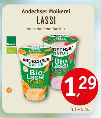 Erdkorn Biomarkt Andechser molkerei lassi Angebot