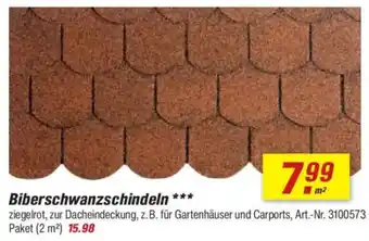 toom Baumarkt Biberschwanzschindeln Angebot
