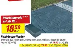 toom Baumarkt Rechteckpflaster Angebot
