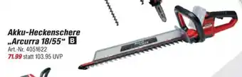 toom Baumarkt Einhell Akku-Heckenschere ,,Arcurra 18/55" Angebot
