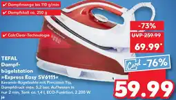 Kaufland TEFAL Dampfbügelstation Express Easy SV6111 Angebot