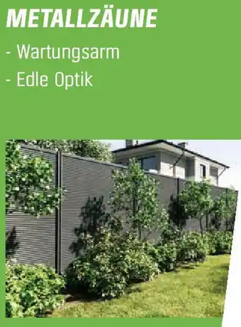 OBI Metallzäune Angebot