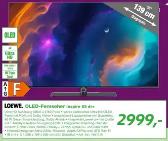 EP LOEWE. OLED-Fernseher inspire 55 dr+ Angebot