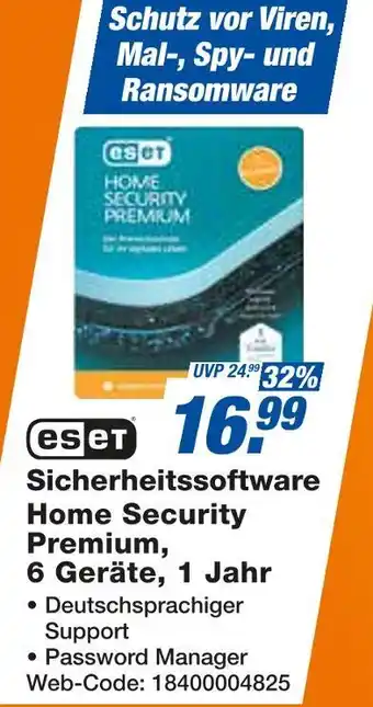 Expert Eset sicherheitssoftware home security premium Angebot