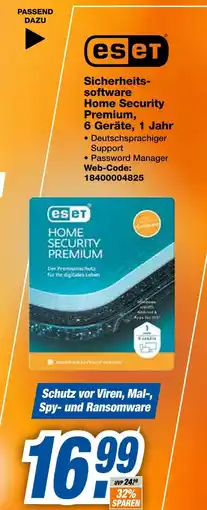 Expert Eset home security premium Angebot