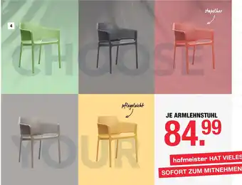 Hofmeister Hofmeister armlehnstuhl Angebot
