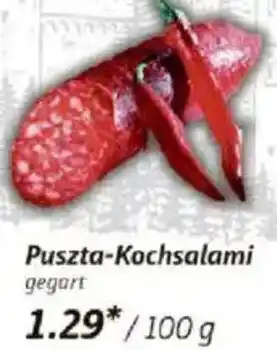 V Markt WALDBURGER SCHINKEN Puszta-Kochsalami Angebot