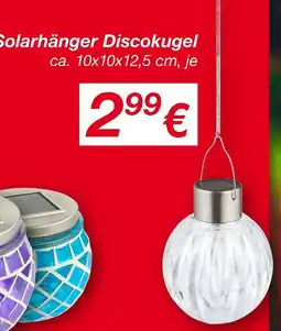 KiK Solarhänger discokugel Angebot