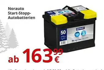 A.T.U. Norauto Start-stopp-autobatterien Angebot