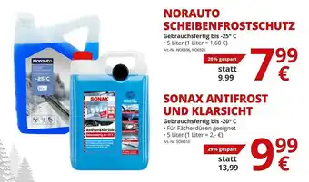 A.T.U. Norauto Scheibenfrostschutz Oder Sonax Antifrost Und Klarsicht Angebot