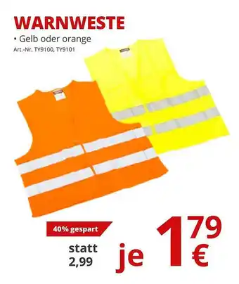 A.T.U. Warnweste Angebot