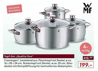 Möbel Rieger Wmf Topf-set „quality One“ Angebot