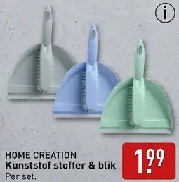 Galeria HOME CREATION Kunststof stoffer & blik Angebot