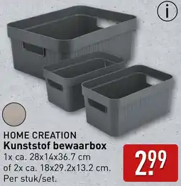 Galeria HOME CREATION Kunststof bewaarbox Angebot