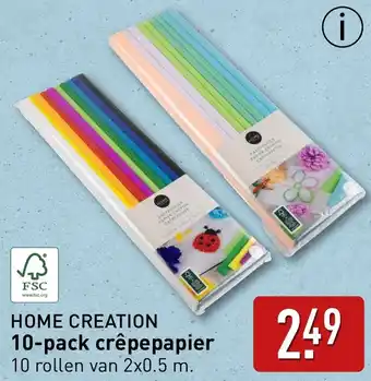 Galeria HOME CREATION 10-pack crêpepapier Angebot