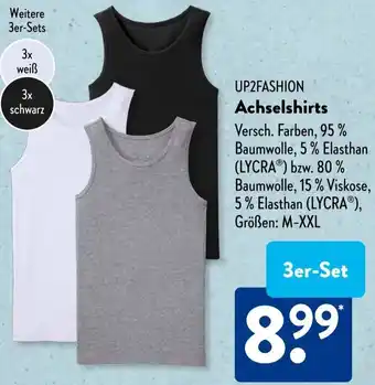 Aldi Süd UP2FASHION Achselshirts Angebot