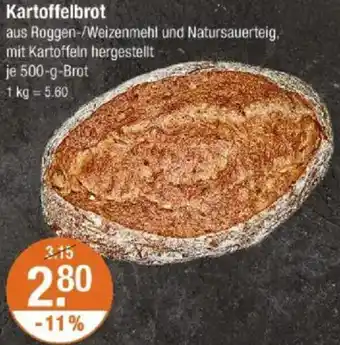 V Markt Kartoffelbrot Angebot