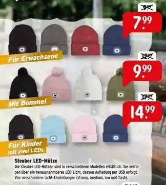 Raiffeisen Markt Steuber Led-mütze Angebot