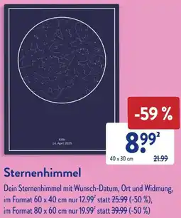 Aldi Süd Sternenhimmel Angebot