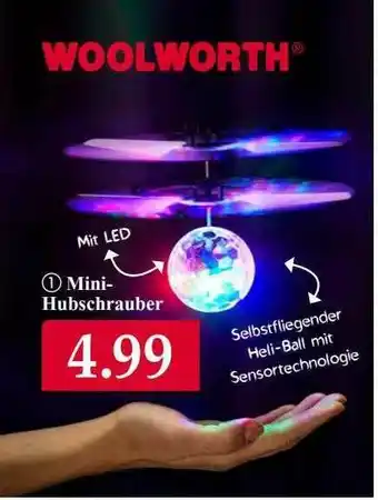 Woolworth Mini Hubschrauber Angebot