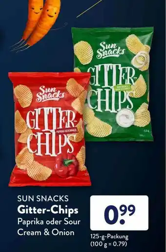 Aldi Süd Sun Snacks Gitter-chips Angebot