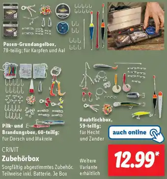 Lidl CRIVIT Zubehörbox Angebot