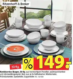Zurbrüggen Kombiservice Skagen, 30-tlg. Angebot