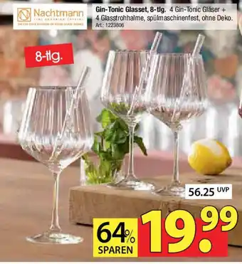 Zurbrüggen Nachtmann Gin-Tonic Glasset, 8-tlg. Angebot