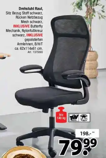 Zurbrüggen CARRYHOME Drehstuhl Raul Angebot