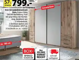 Zurbrüggen IN TRO Dreh-Schwebetürenschrank Angebot