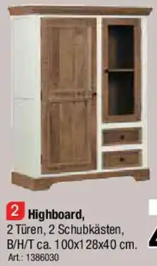 Zurbrüggen LANDSCAPE Highboard Angebot
