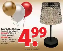 Zurbrüggen Solar-Tischleuchte Krista Angebot
