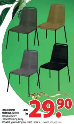 Zurbrüggen Stapelstühle Motovun Angebot