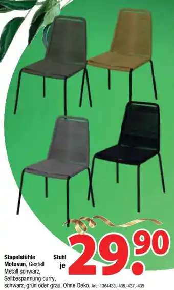 Zurbrüggen Stapelstühle Motovun Angebot