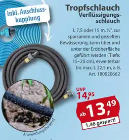 Sonderpreis Baumarkt Tropfschlauch Verflüssigungsschlauch Angebot