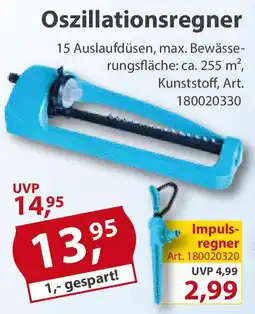Sonderpreis Baumarkt Oszillationsregner Angebot