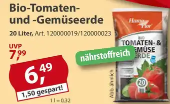 Sonderpreis Baumarkt Bio-Tomaten- und -Gemüseerde Angebot