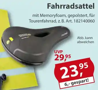 Sonderpreis Baumarkt Fahrradsattel Angebot