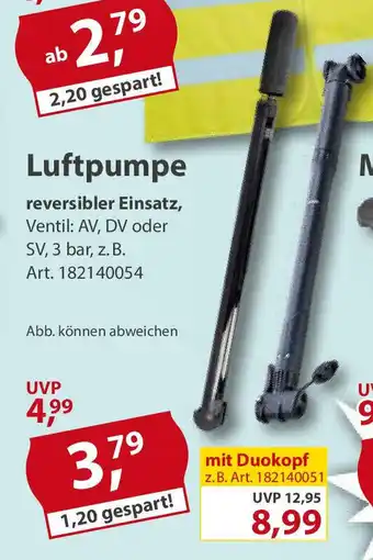 Sonderpreis Baumarkt Luftpumpe Angebot