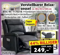 Norma Verstellbarer Relaxsessel Angebot