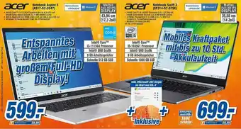 expert Techno Land Acer Notebook Aspire 5 A517-52-3247 Oder Swift 3 Sf314-57-57se Angebot