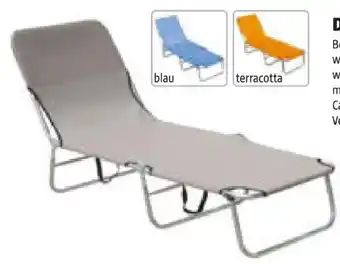 Hagebau MFG Freizeitmöbel Dreibeinliege Angebot