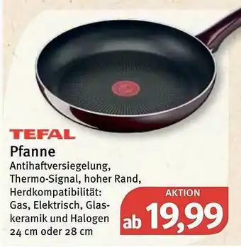 Feneberg Tefal Pfanne Angebot