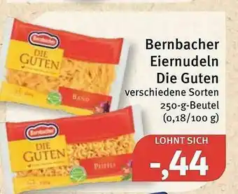 Feneberg Bernbacher Eiernudeln Die Guten Angebot