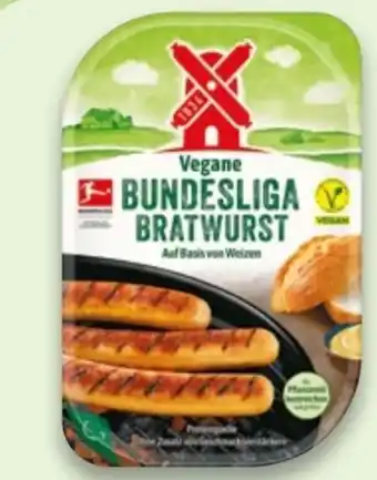 NETTO Rügenwalder Mühle Vegane Bundesliga Bratwurst Angebot